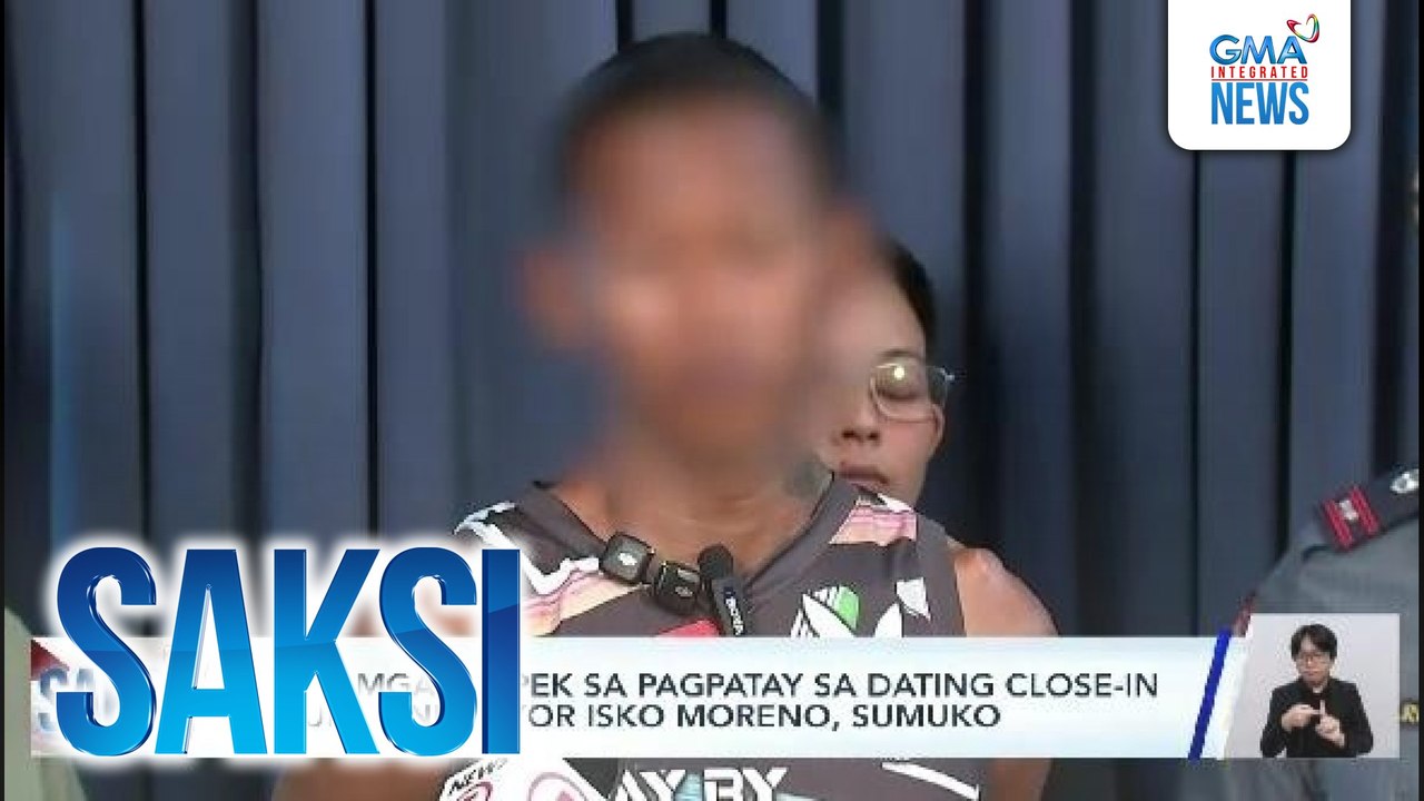 Isa sa mga suspek sa pagpatay sa dating close-in security ni Mayor Isko Moreno, sumuko | Saksi