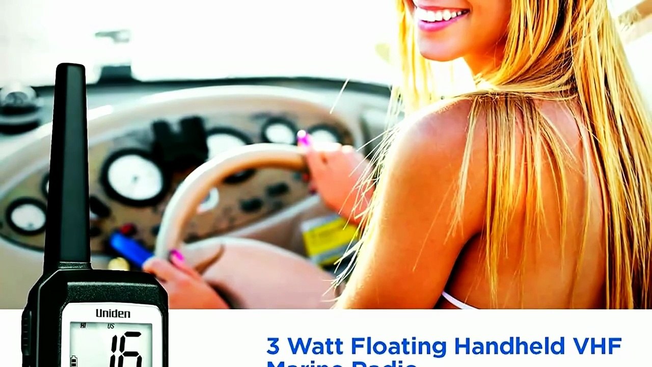 Uniden Atlantis 155 VHF Marine Radio Review: Waterproof & NOAA Weather Alert