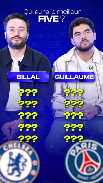 ON COMPOSE notre FIVE 5️⃣ à l’AVEUGLE 👀⚽️