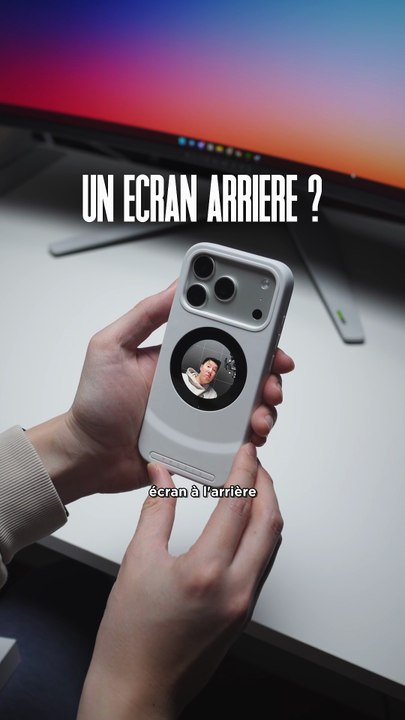 Un écran à l'arrière de mon iPhone !