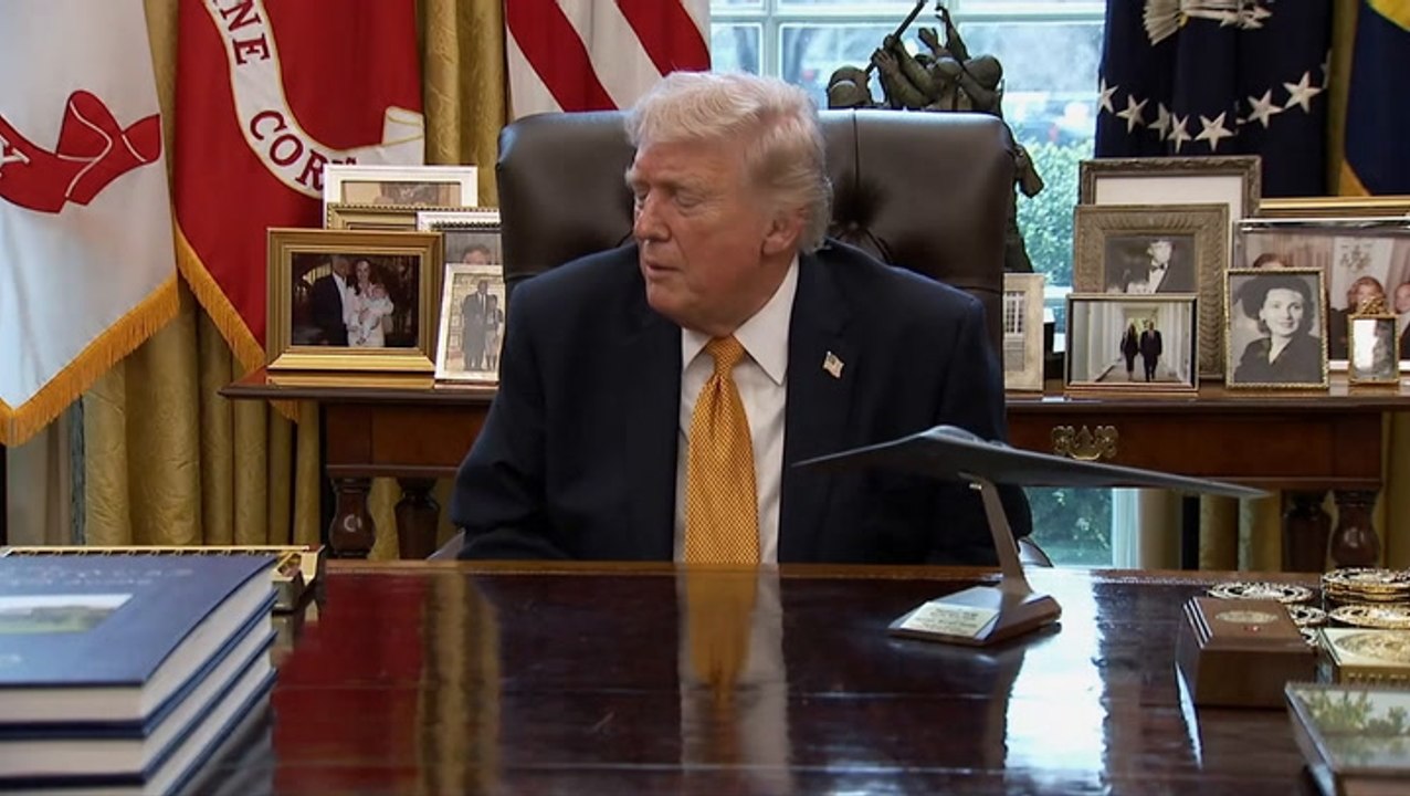 Trump calls Gavin Newsom ‘the President of the United States’ while mocking his intelligence