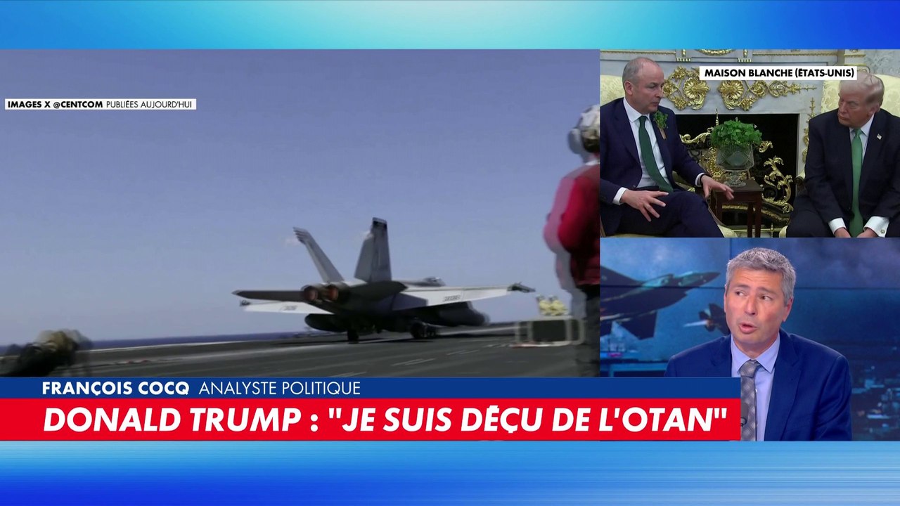 François Cocq : «On voit que la stratégie de Donald Trump se fait un peu au jour le jour»