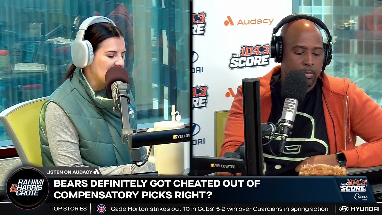 Pretty much everyone agrees the Bears got cheated out of compensatory draft picks