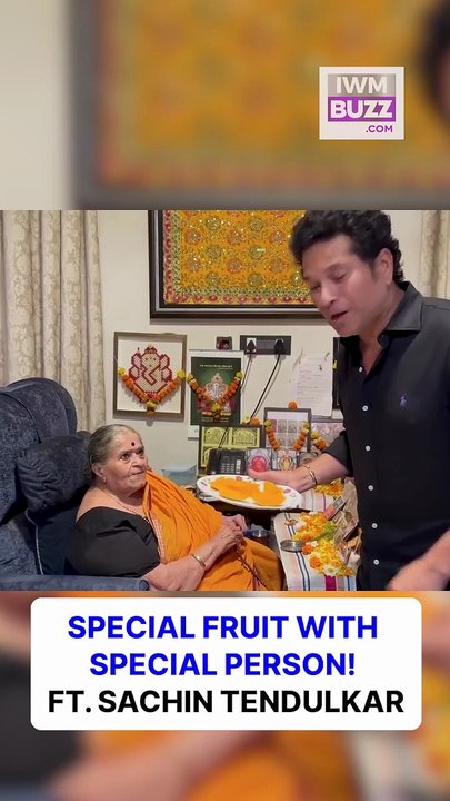 Sachin Tendulkar sharing the season’s first mango with his mother makes for a truly heartwarming moment. Simple, sweet, and full of love, this video is all about the special bond they share.