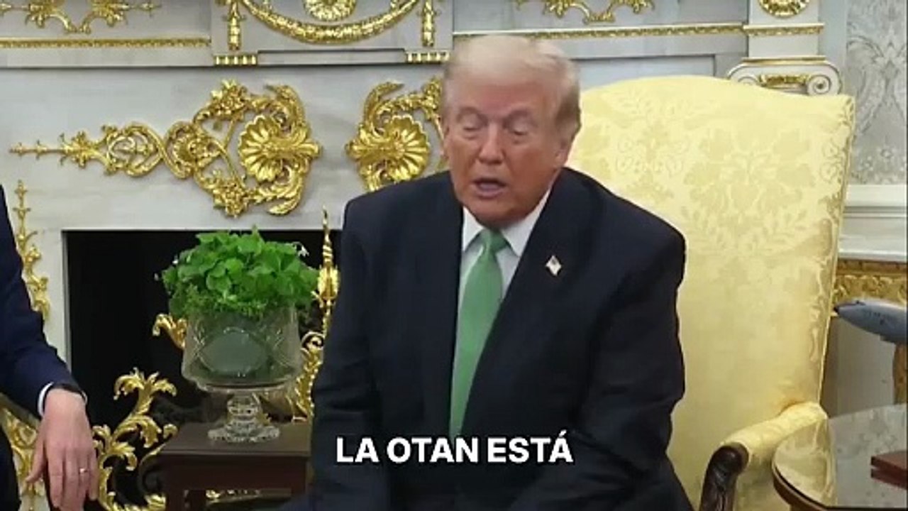 Trump dice que la OTAN comete "un error muy tonto" por no apoyarlo en la guerra de Irán