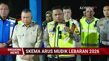 Menhub, Kakorlantas dan Jasa Marga Pantau Arus Mudik: Begini Skema Alih Arus, Contraflow dan One Way