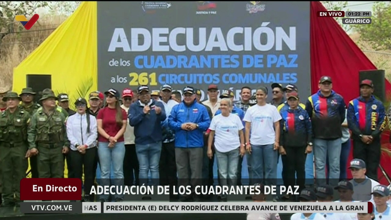 Guárico | Gdor. Donaire resaltó que se expandió de 91 a 261 los Cuadrantes de Paz para la seguridad