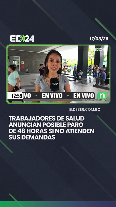 Trabajadores de salud anuncian posible paro de 48 horas si no atienden sus demandas