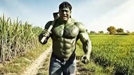 Hulk in Desi Village 😂 | Funny Village Comedy | Wait For End 😭