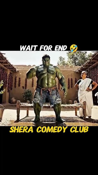 Sleeping Hulk in Village 😂 | Funniest Ending Ever 🤣 | Wait For End