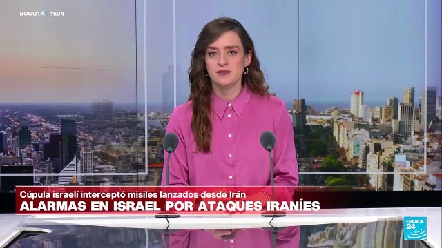 Misil iraní impacta casas y vehículos en Israel