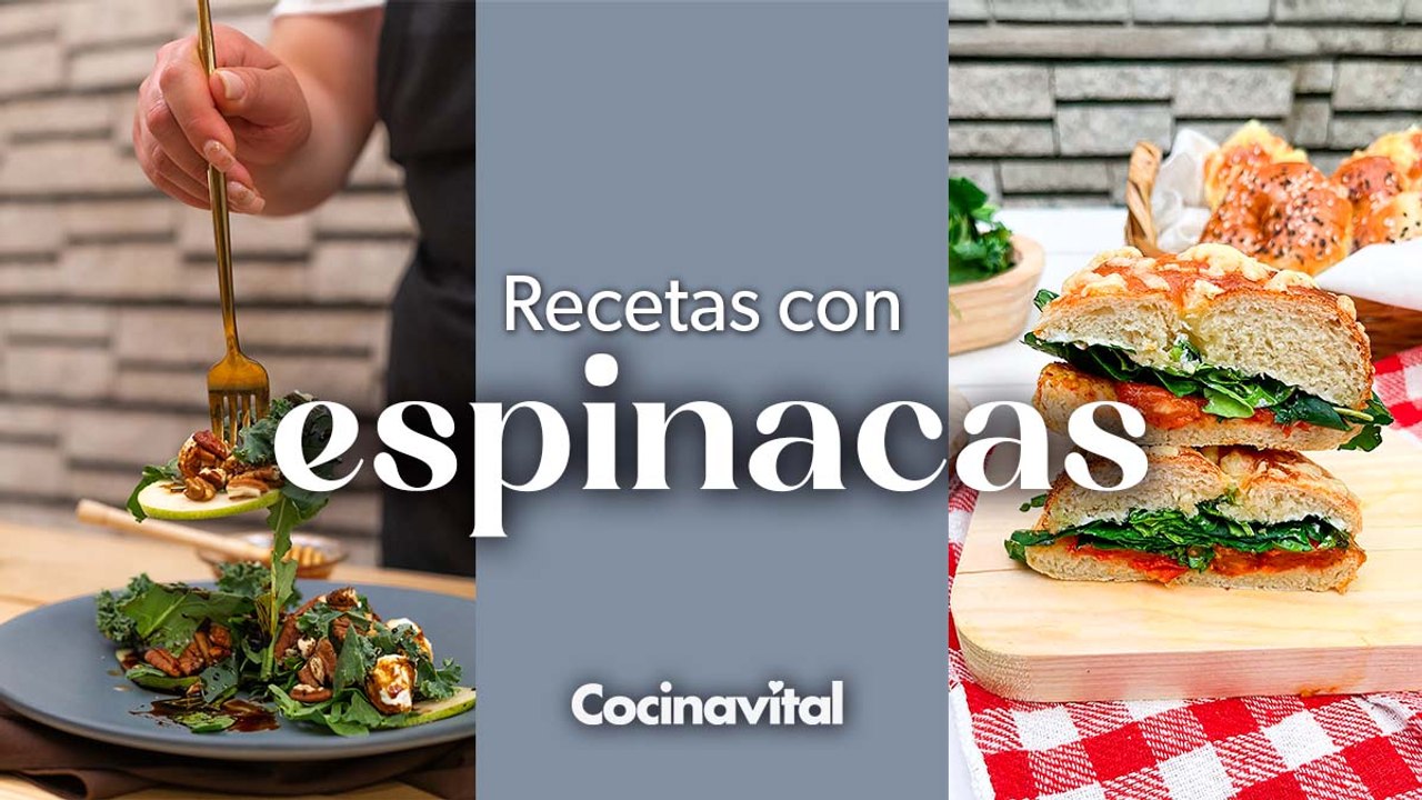 4 recetas con espinacas fáciles y deliciosas