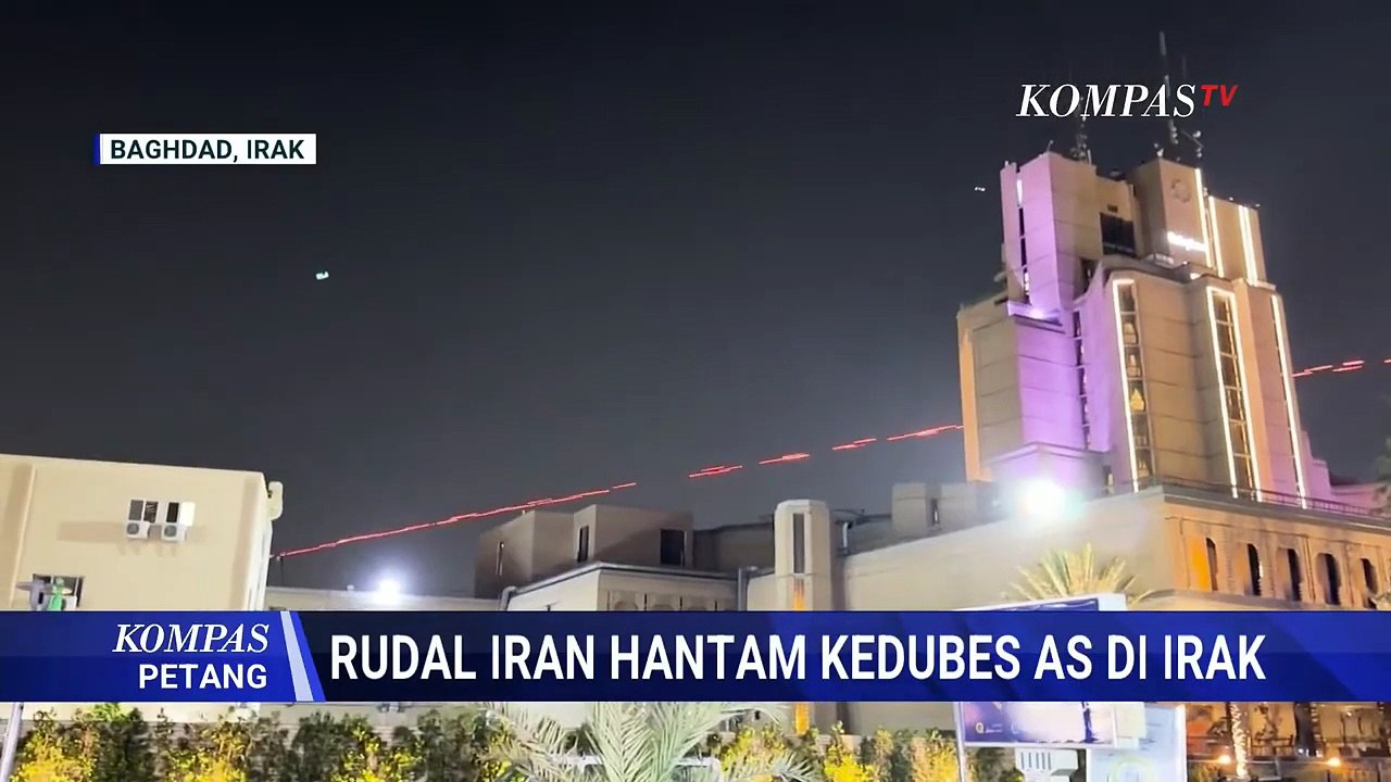 Porak-Poranda! AS-Israel Serang Aset Militer Iran hingga Markas Polisi di Teheran | KOMPAS PETANG