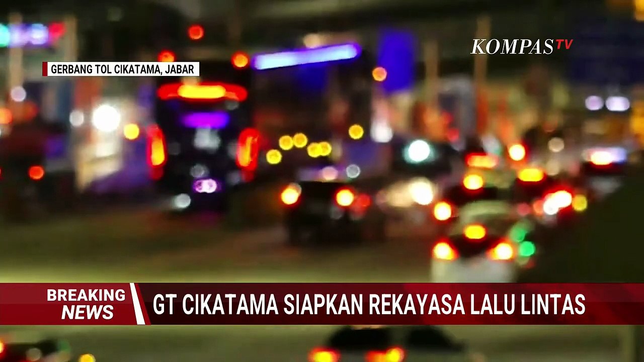 [LIVE] Arus Mudik di Gerbang Tol Cikatama Lancar, Rekayasa Lalu Lintas Disiapkan | 17 MARET 2026