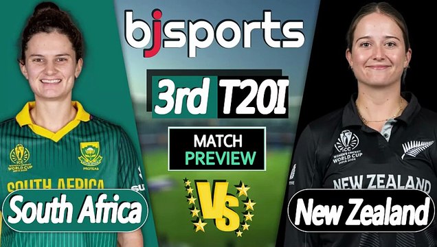 South Africa Women vs New Zealand Women 2026 | NZ-W vs SA-W 3rd T20I Match Preview |