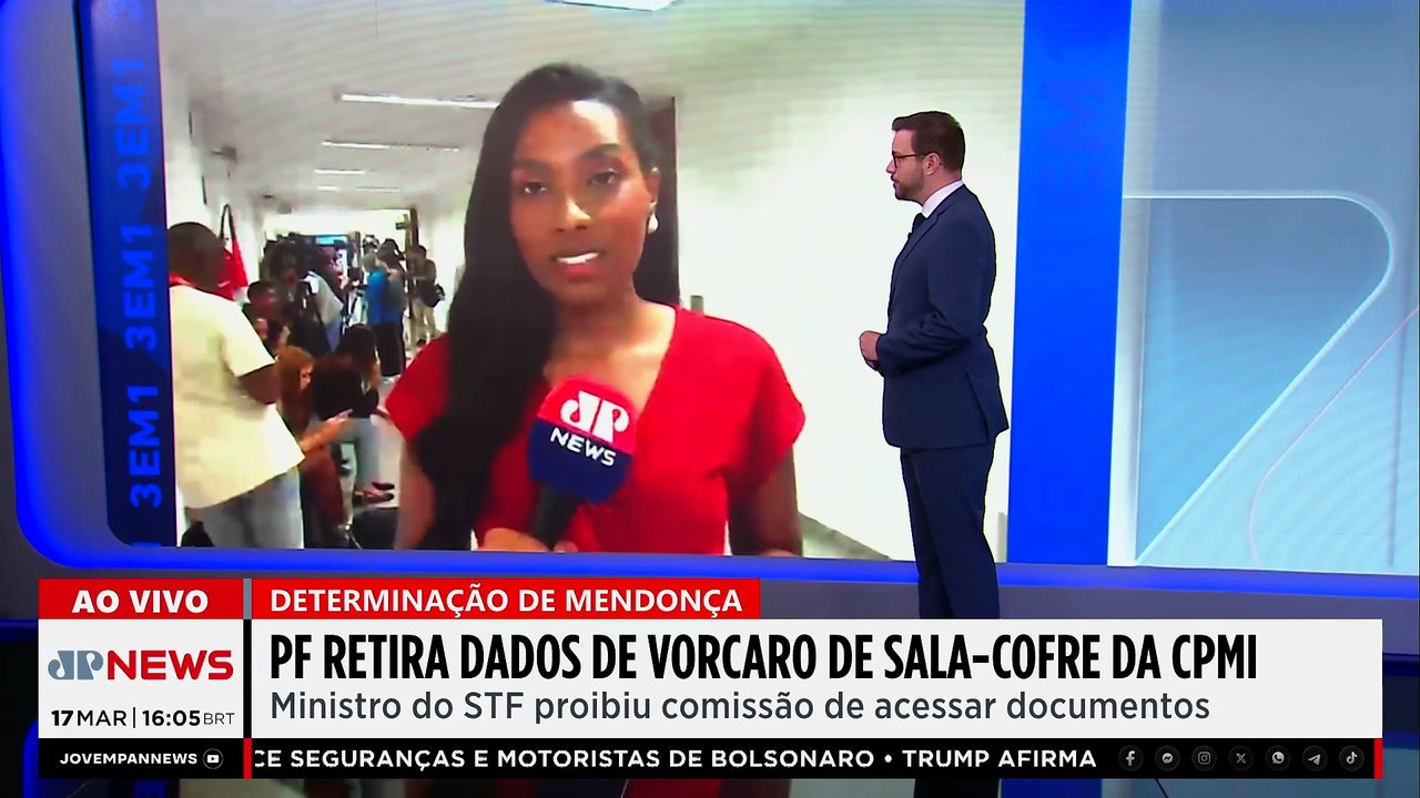 PF retira dados de Vorcaro da sala-cofre da CPMI do INSS; polícia legislativa apura vazamento