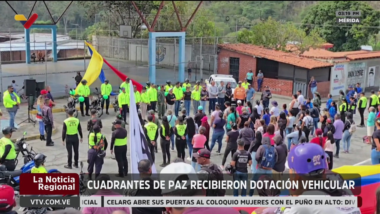 Mérida | Dotación de los Cuadrantes de Paz de Jacinto Plaza beneficiará a más de 12 mil habitantes