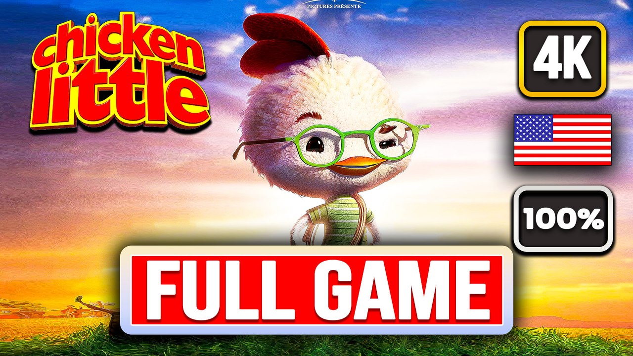 Chicken Little 100% FULL GAME Gameplay Walkthrough ｜ All Collectibles Location [4K 60ᶠᵖˢ] [9KuV6OGpwAs]