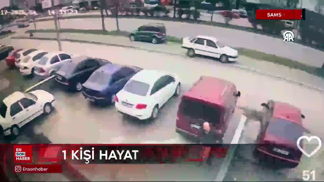 Samsun'da ambulans kamyona çarptı, 1 kişi öldü, 3 kişi yaralandı