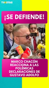 Marco Chacón responde a Gustavo Adolfo Infante tras fuertes declaraciones en su contra