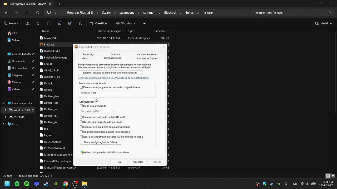 Fix for "Failed to create the GameExplorer object" in BioShock