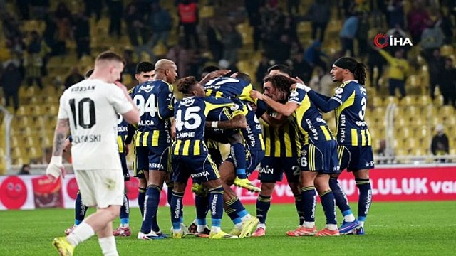 Trendyol Süper Lig: Fenerbahçe: 4 - Gaziantep FK: 1 (Maç sonucu) | Ajansspor | IHA
