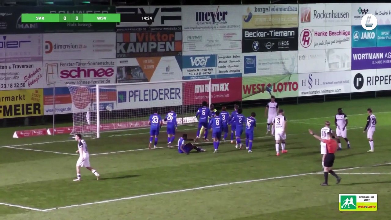 SV Rödinghausen vs Wuppertaler SV