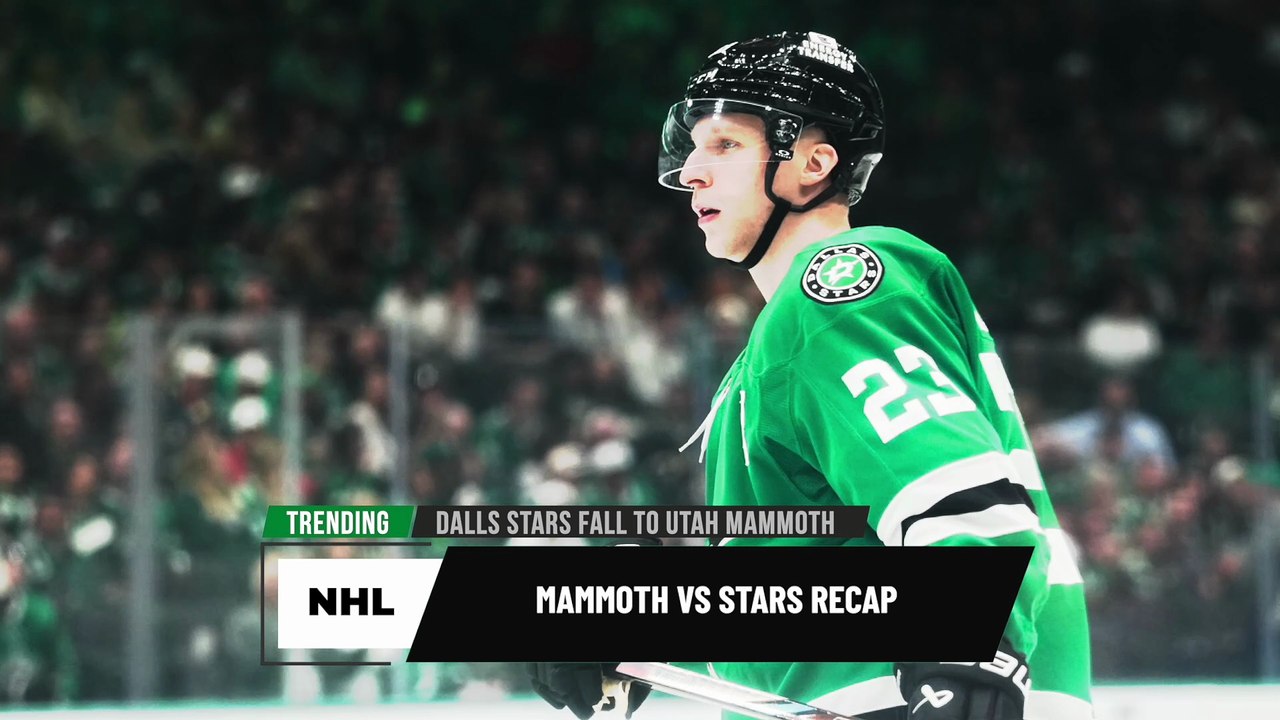 Stars Streak Snapped by Utah | Wyatt Johnston Stays Hot, Late Collapse Costs Dallas