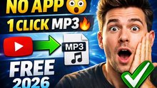 YouTube to MP3 Converter Free 🔥 No App Needed (2026)