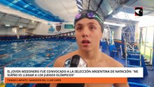 El misionero Thiago Laphitz fue convocado a la Selección Argentina de Natación