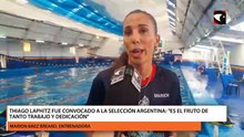 Thiago Laphitz fue convocado a la Selección Argentina de Natación