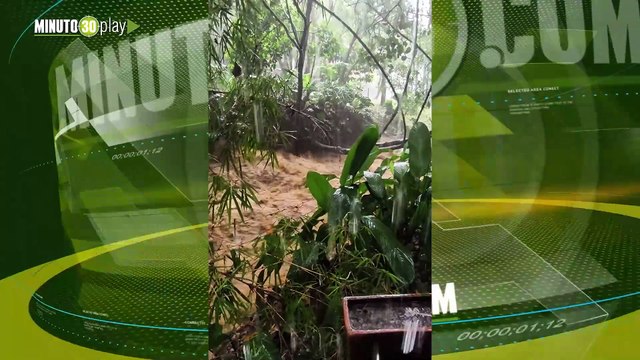 Alerta roja en quebrada La Presidenta: lluvias desatan emergencias e inundaciones en Medellín