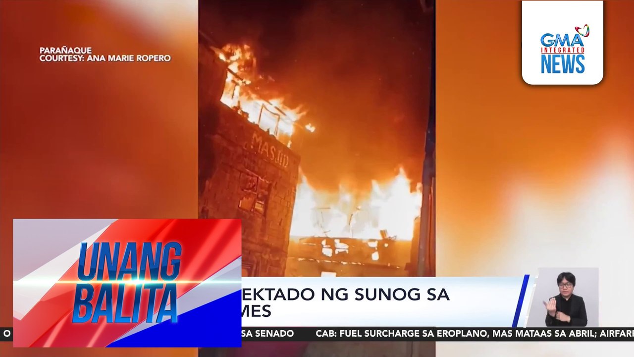 50 Bahay, apektado ng sunog sa Brgy. BF Homes |...