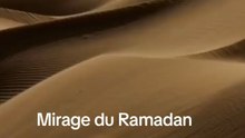 dans l’iensite du desert entre silence et lumiere elle apparait comme un miragevle ramadan revele cz quz les yeux ne voit pas