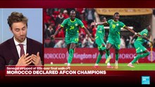 Senegal stripped of AFCON title, Morocco declared champions in CAF ruling