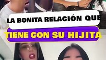 La bonita relación que tiene Karina García con su hijita