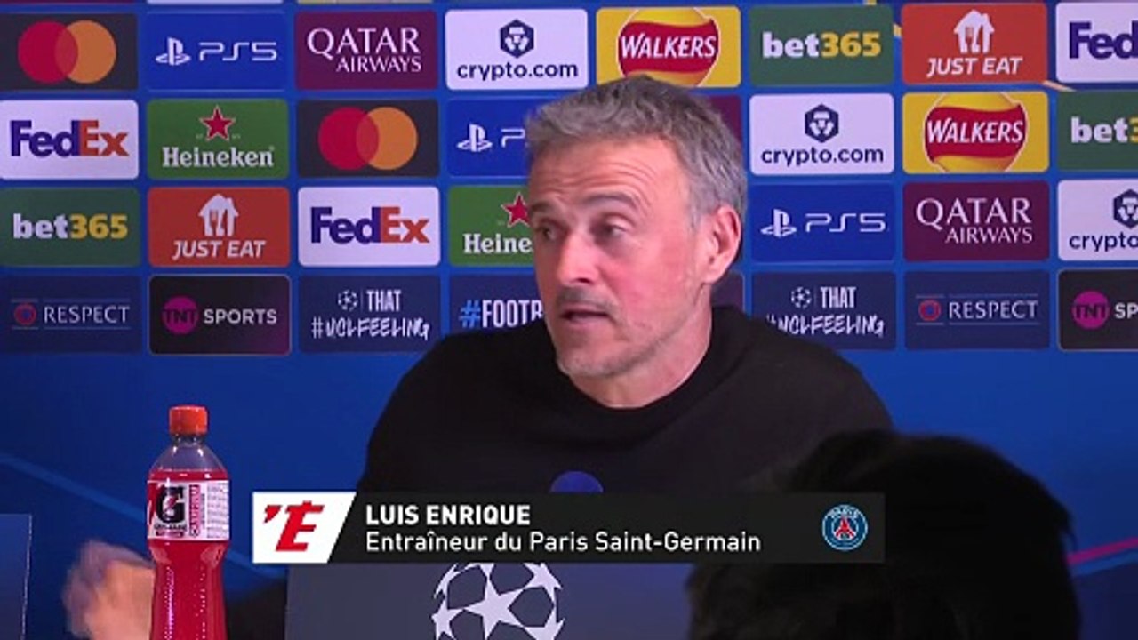 Luis Enrique, après la qualification du PSG en quarts de la Ligue des champions : « C'est un groupe de joueurs spécial » - Foot - Ligue des champions - PSG