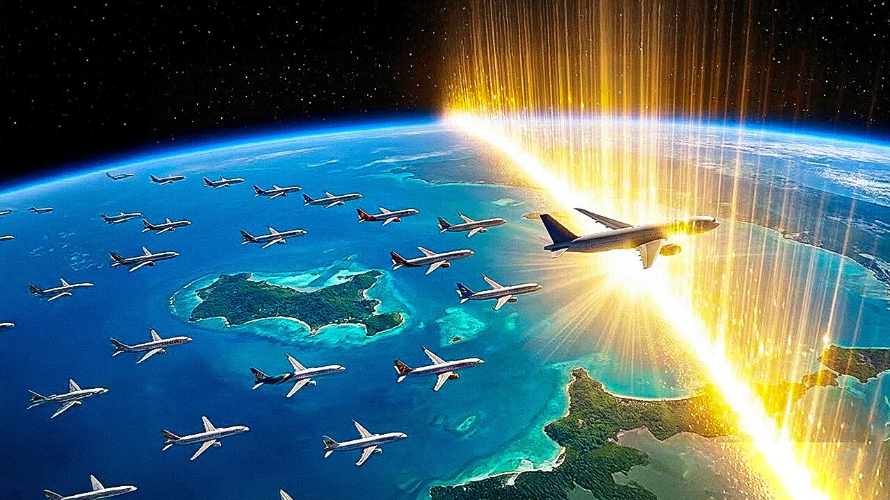 Severe Solar Storm Destroys 900 Planes