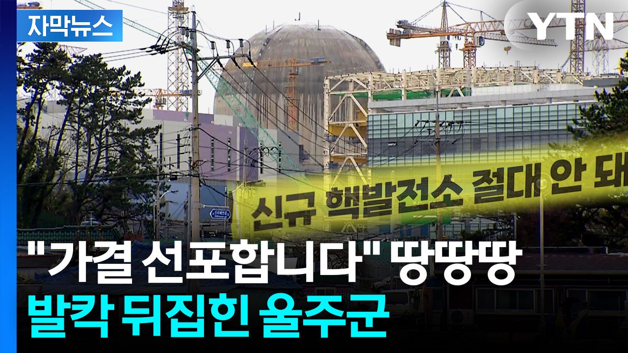 [자막뉴스] 울주군도 본격 참전..."시민 생명 담보 위험한 도박" 반발 / YTN