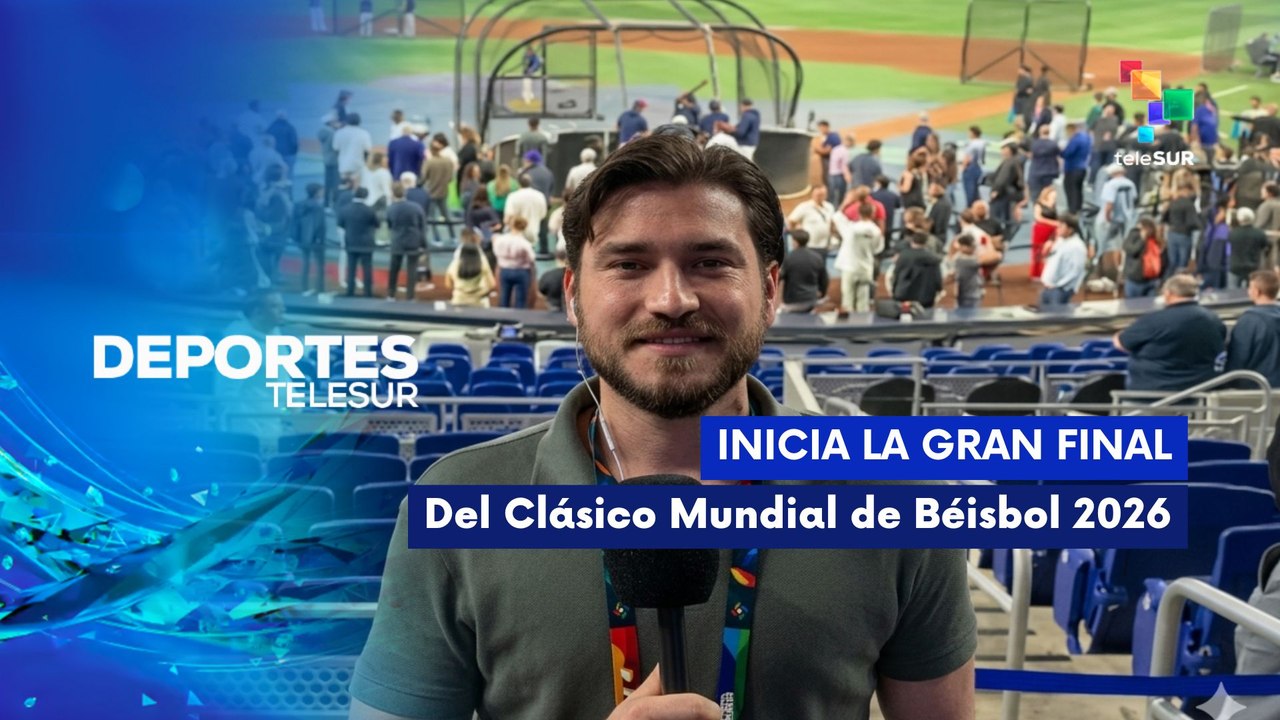 DEPORTES TELESUR | Inicia la Gran final del Clásico Mundial de Béisbol 2026 17-03-2026