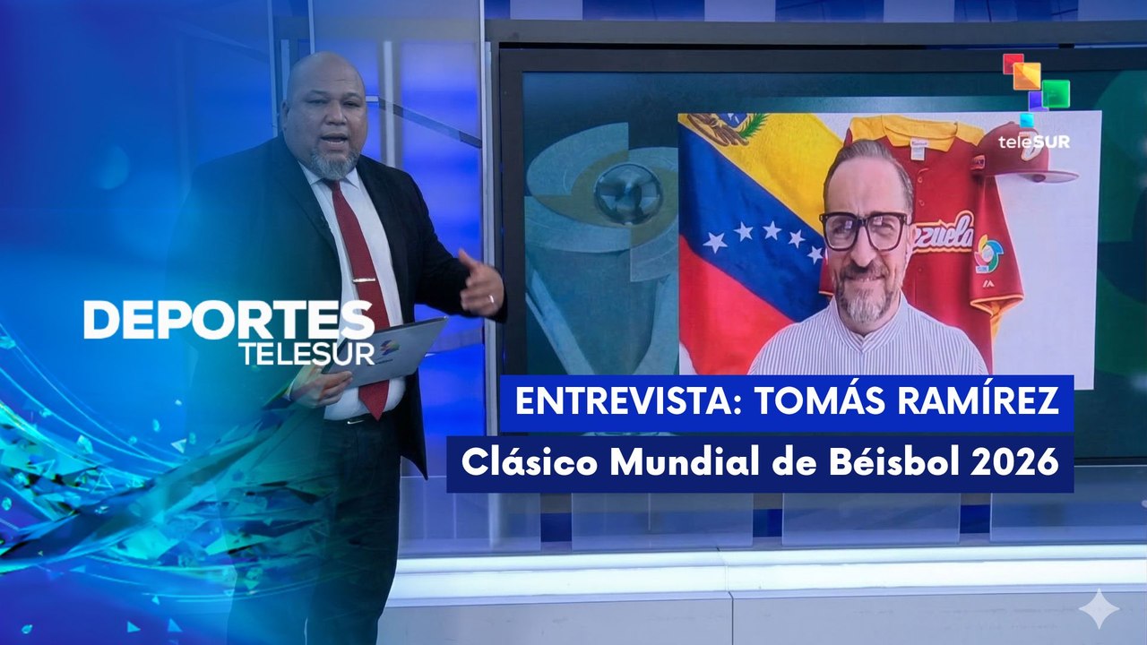 DEPORTES TELESUR | Entrevista Tomás Ramírez | Clásico Mundial de Béisbol 2026 17-03-2026