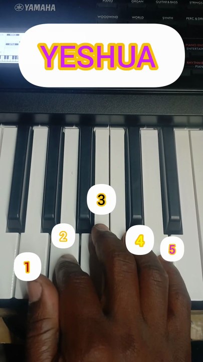 Yeshua piano tutorial