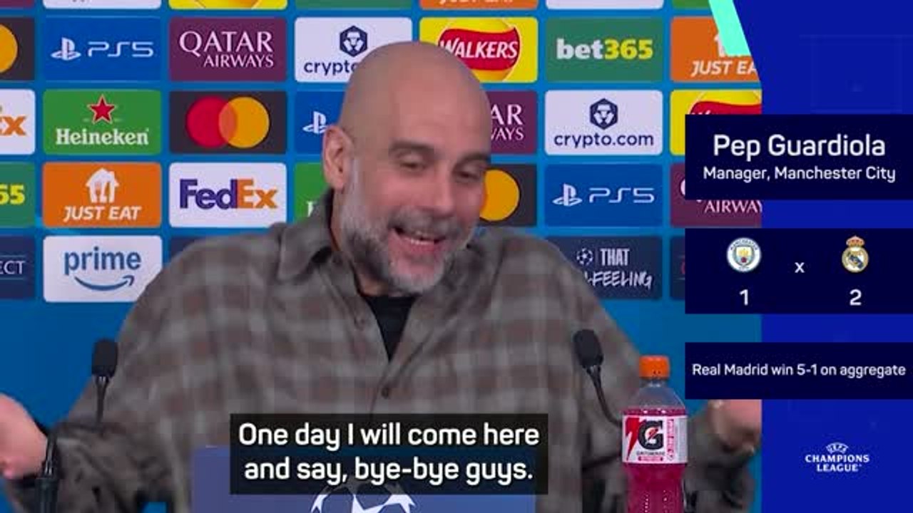 'Everybody wants to fire me!' - Guardiola hits back at Champions League record criticism
