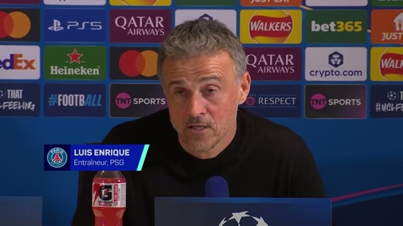 PSG - Luis Enrique : "C’est un vrai plaisir d’avoir ce type de joueurs"