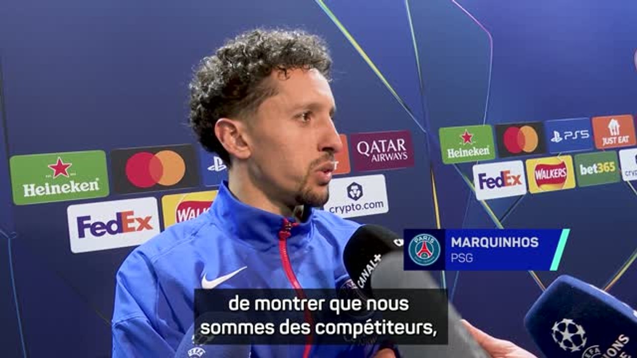 PSG - Marquinhos : "Nous avons montré que nous sommes des compétiteurs"
