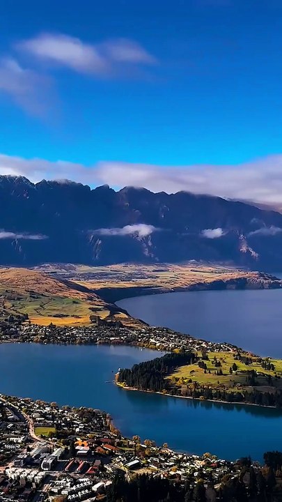 Queenstown New Zealand Majestic Lake Cinematic Travel Experience