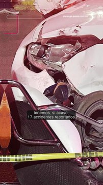 🚘 Choques, lesionados y pérdidas humanas, así es el panorama diario de accidentes en Durango 🤕💥