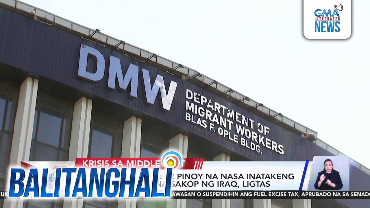 DMW Sec. Cacdac - 12 Pinoy na nasa inatakeng barko sa dagat na sakop ng Iraq, ligtas | Balitanghali