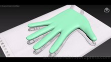 Treliving: 3DS MAX Practice Polygon Modeling Hand Model Video #3 (03-18-2026)