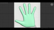 Treliving: 3DS MAX Practice Polygon Modeling Hand Model Video #8 (03-18-2026)